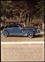 1937 Lincoln Model K Touring Car